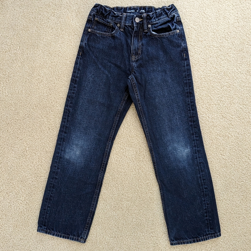 Boys Old Navy Loose Fit Denim Jeans (Size 12)